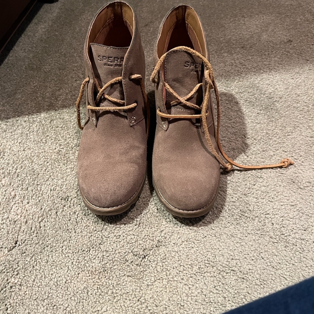 Sperry Women's Brown Ankle Booties